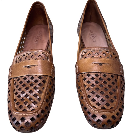Sesto Meucci Other - Sesto Meucci Mens Brown Italian Leather Loafers